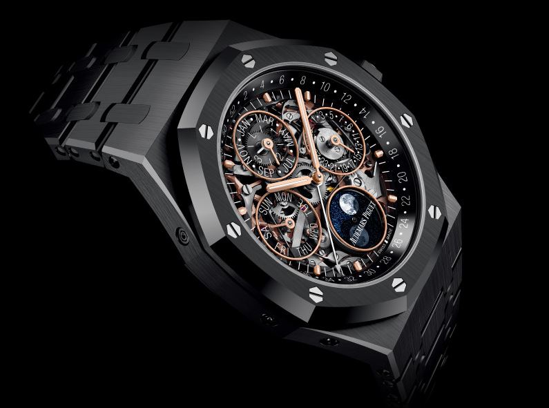 Black Audemars Piguet watch