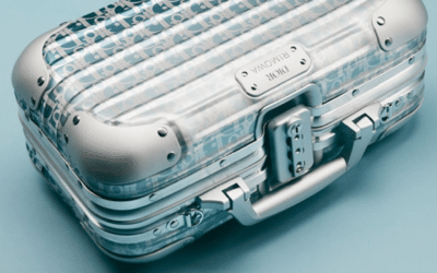 The collaboration Dior/Rimowa.