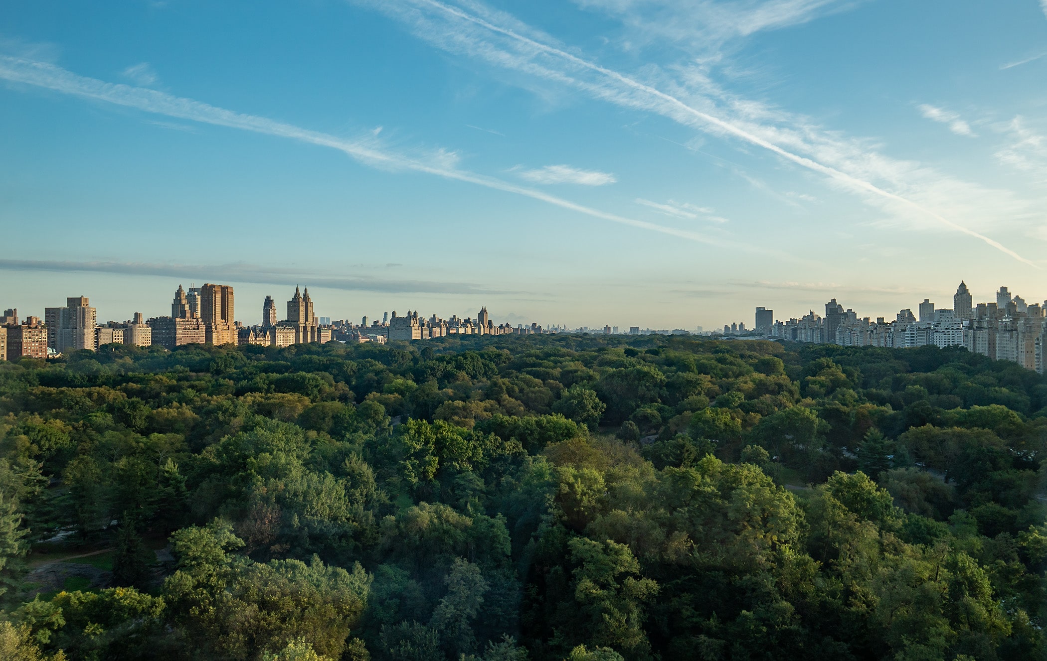 Central Park view from Ritz Carlton New York - 10AM