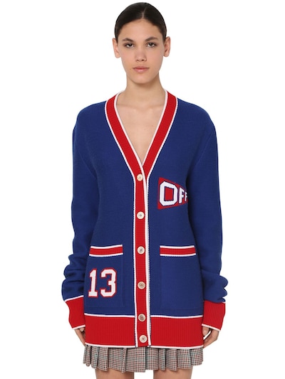 University cardigan Off White