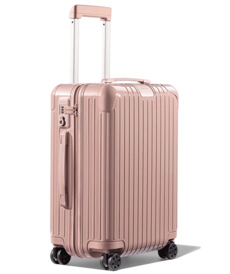 Rimowa pink cabin suitcase