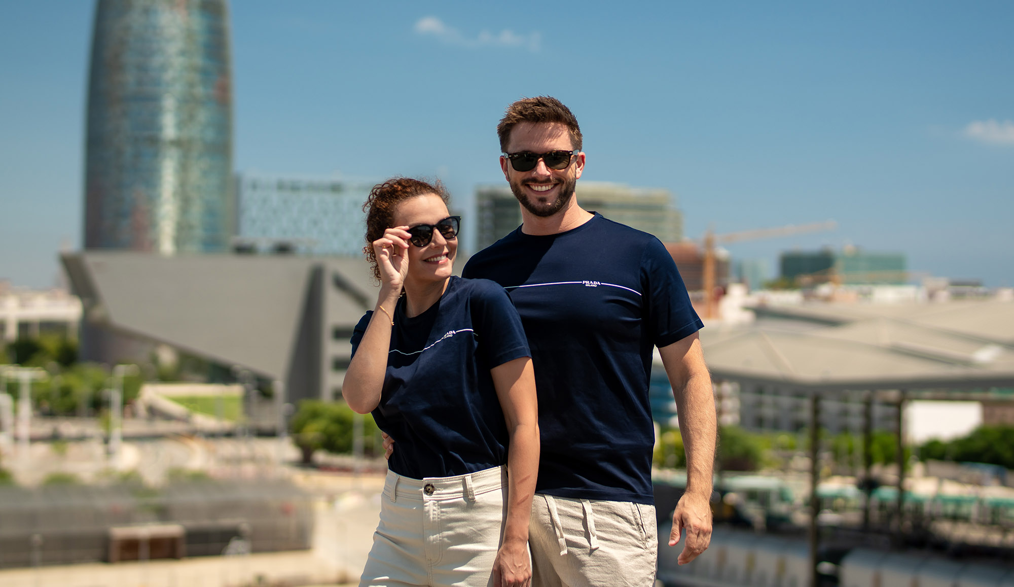 Couple rooftop couple on rooftop
