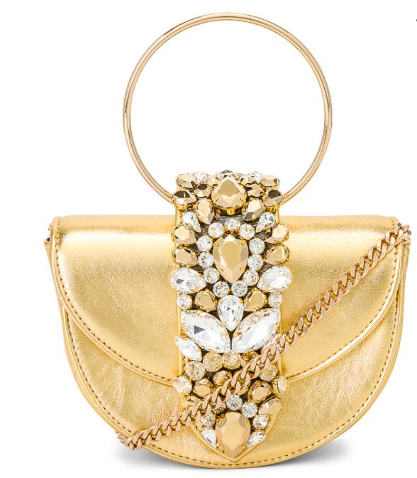 Gold party bag