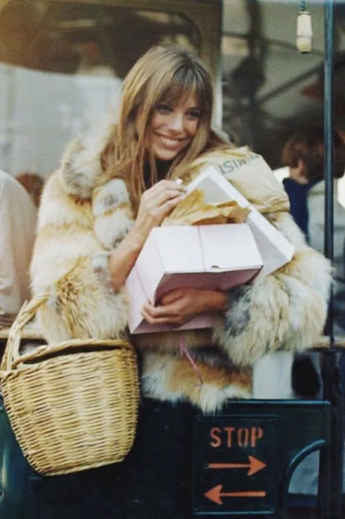 Jane birkin and her wicker basket