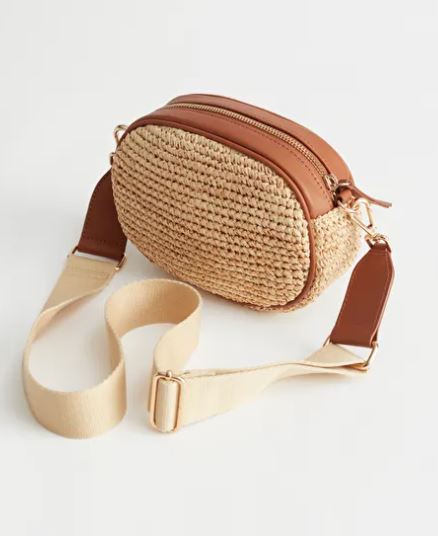 Mini straw bag